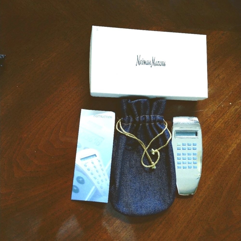 Vintage Neiman Marcus calculator